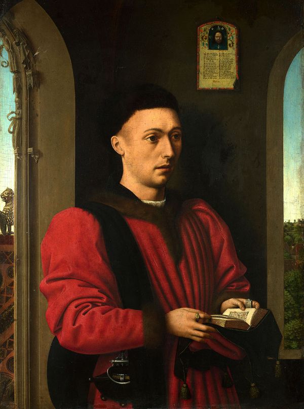 Portrait of a Young Man c1460 | Oil Painting Reproduction