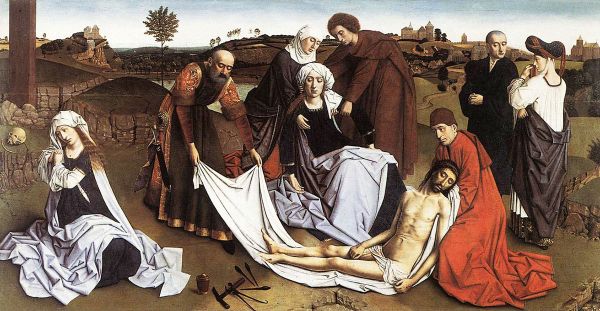 The Lamentation c1455 by Petrus Christus | Oil Painting Reproduction