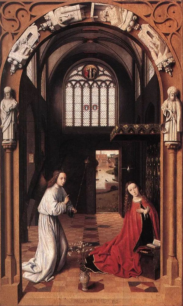 The Annunciation 1452 by Petrus Christus | Oil Painting Reproduction