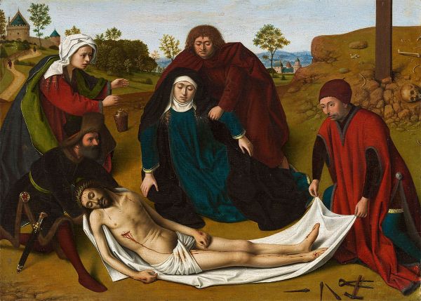 The Lamentation c1450 by Petrus Christus | Oil Painting Reproduction