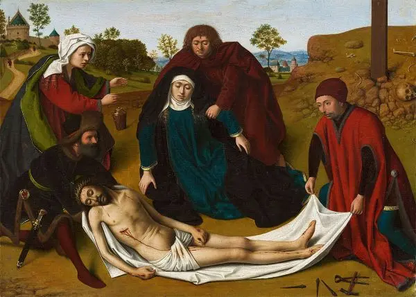 The Lamentation c1450 By Petrus Christus