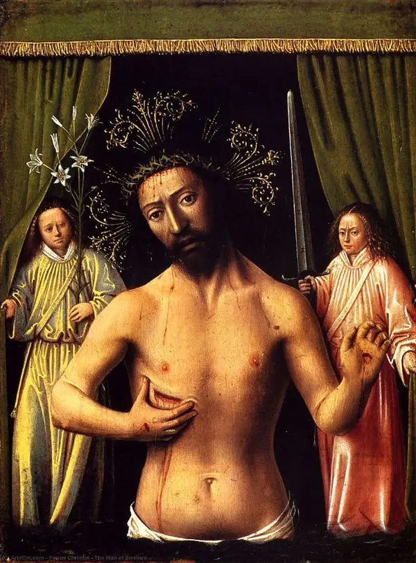 The Man of Sorrows By Petrus Christus