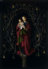 The Virgin of the Dry Tree c1465 By Petrus Christus