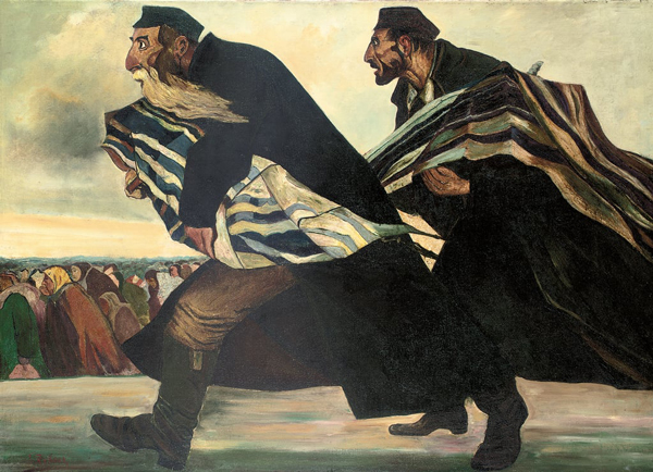 Pogrom by Issachar Ber Ryback | Oil Painting Reproduction