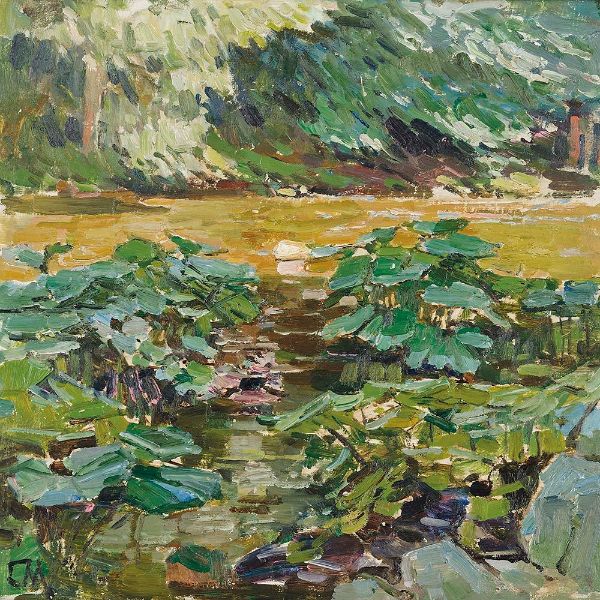 Baden bei Wien by Carl Moll | Oil Painting Reproduction
