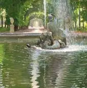 Najadenbrunnen in Schonbrunn II 1910 By Carl Moll