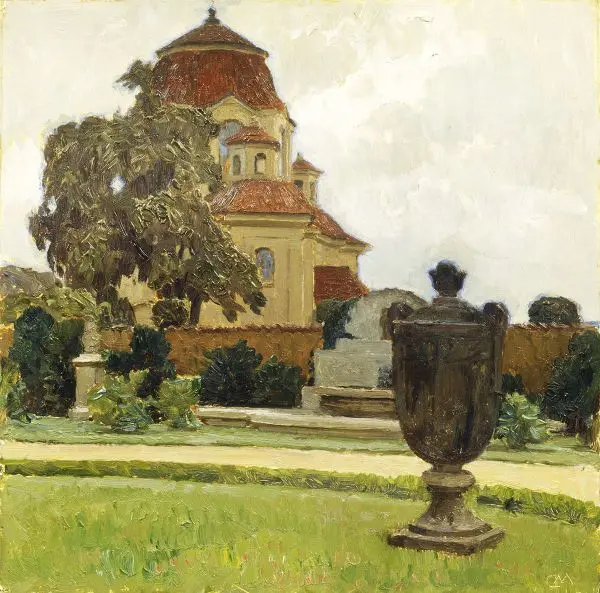 Barockes Schloss By Carl Moll