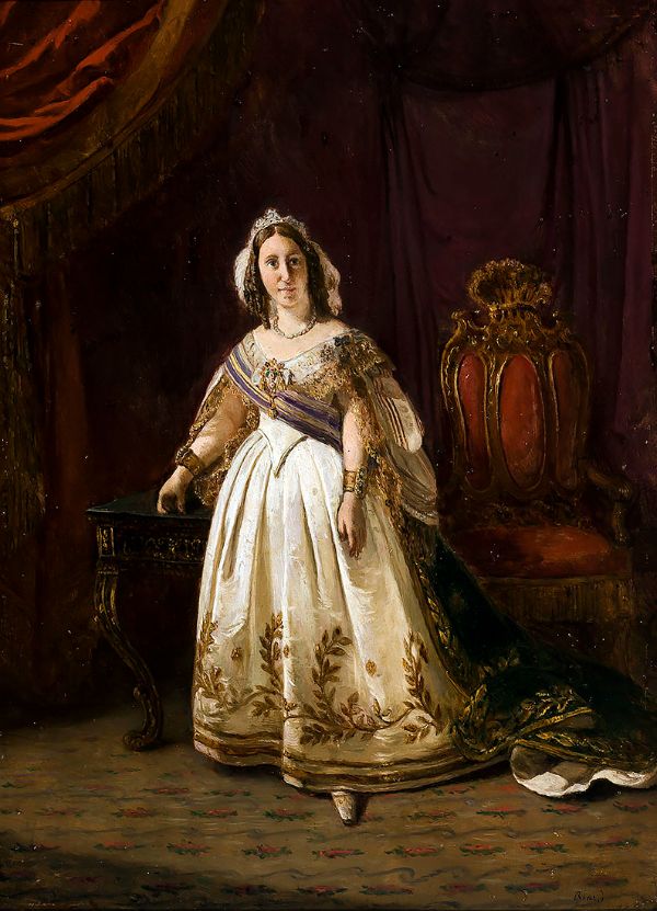 Imperatriz Teresa Cristina 1859 | Oil Painting Reproduction
