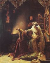 La Folie de Charles VI By Francois Auguste Biard