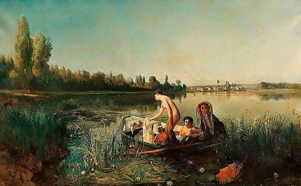 Le Bain des Canotieres | Oil Painting Reproduction