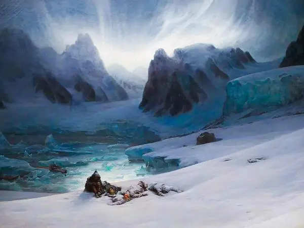 Magdalena Bay By Francois Auguste Biard