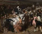 Sudden Squall at Sea By Francois Auguste Biard