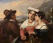 One of Sense By Moritz Daniel Oppenheim