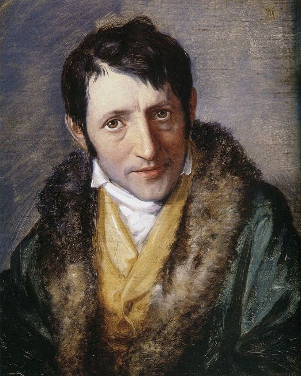 Portrait of Carl Ludwig Borne 1833 | Oil Painting Reproduction
