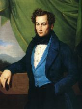 Self Portrait 1825 By Moritz Daniel Oppenheim