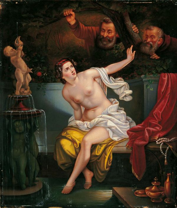 Susanna and the Two Elders | Oil Painting Reproduction