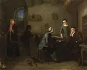 The Betrothal 1862 By Moritz Daniel Oppenheim