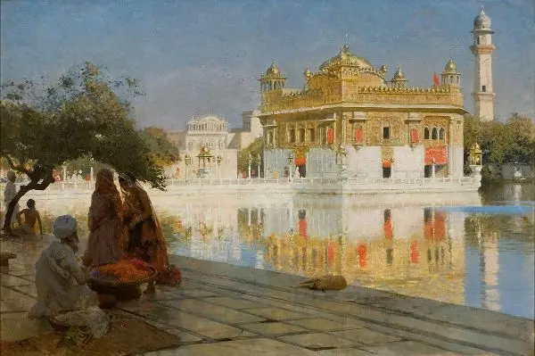 Across the Pool to the Golden Temple of Amritsar By Edwin Lord Weeks