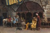 Barber Shop By Edwin Lord Weeks