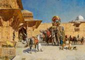 Departure for the Hunt By Edwin Lord Weeks