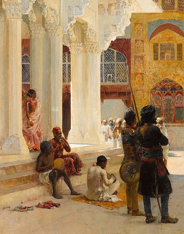 Palace of Amber by Edwin Lord Weeks | Oil Painting Reproduction
