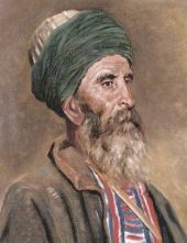 Portrait of an Arab By Edwin Lord Weeks