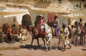 Start for the Hunt at Gwalior By Edwin Lord Weeks