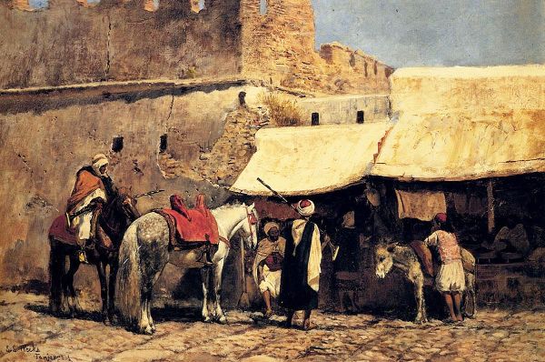 Tangier by Edwin Lord Weeks | Oil Painting Reproduction