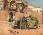 The Elephants of the Rajah of Jodhpur By Edwin Lord Weeks