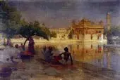 The Golden Temple Amritsar 1890 By Edwin Lord Weeks