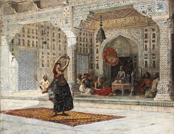 The Nautch by Edwin Lord Weeks | Oil Painting Reproduction