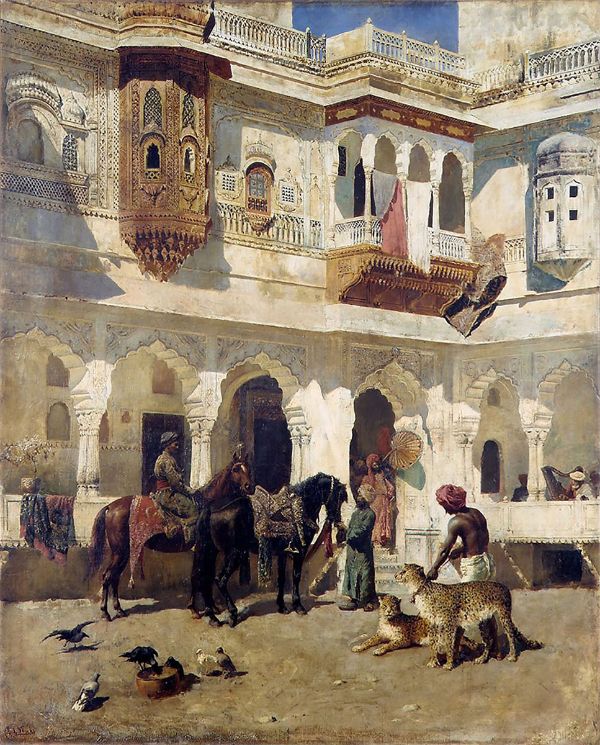 The Rajah Starting on a Hunt | Oil Painting Reproduction