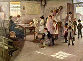 School is Out By Stanhope Forbes
