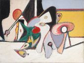 Composition By Arshile Gorky