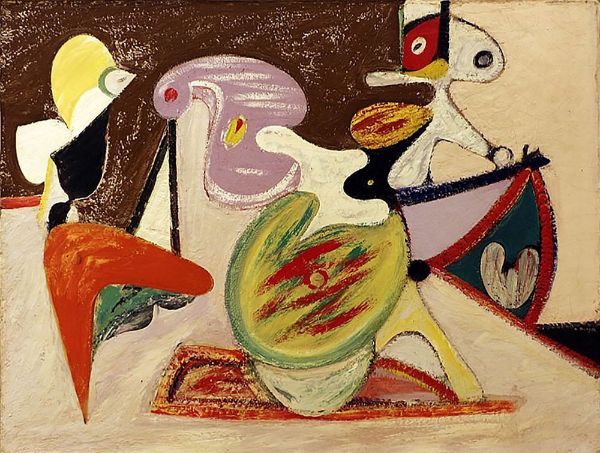 Image in Khorkom 1936 by Arshile Gorky | Oil Painting Reproduction