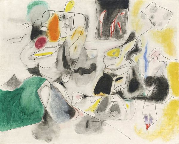 Impatience by Arshile Gorky | Oil Painting Reproduction