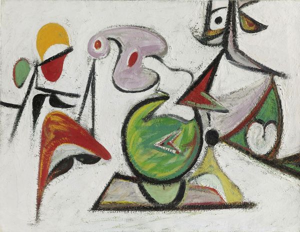 Khorkom by Arshile Gorky | Oil Painting Reproduction