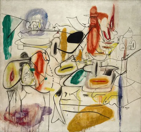Untitled 5 By Arshile Gorky