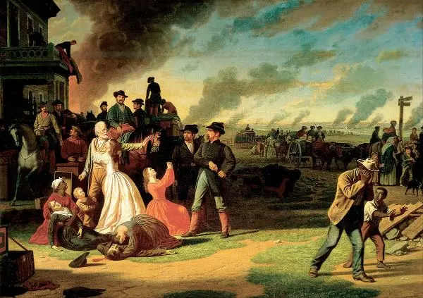 Martial Law 1868 By George Caleb Bingham