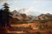 View of Pikes Peak 1872 By George Caleb Bingham