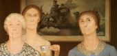 Daughters of Revolution By Grant Wood