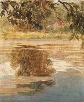 Reflections Ville d'Avray By Grant Wood