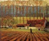 Vegetable Farm By Grant Wood