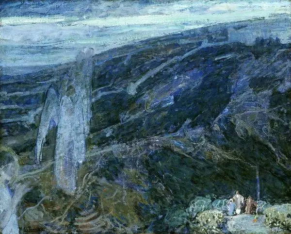 Angels Appearing before the Shepherds By Henry Ossawa Tanner