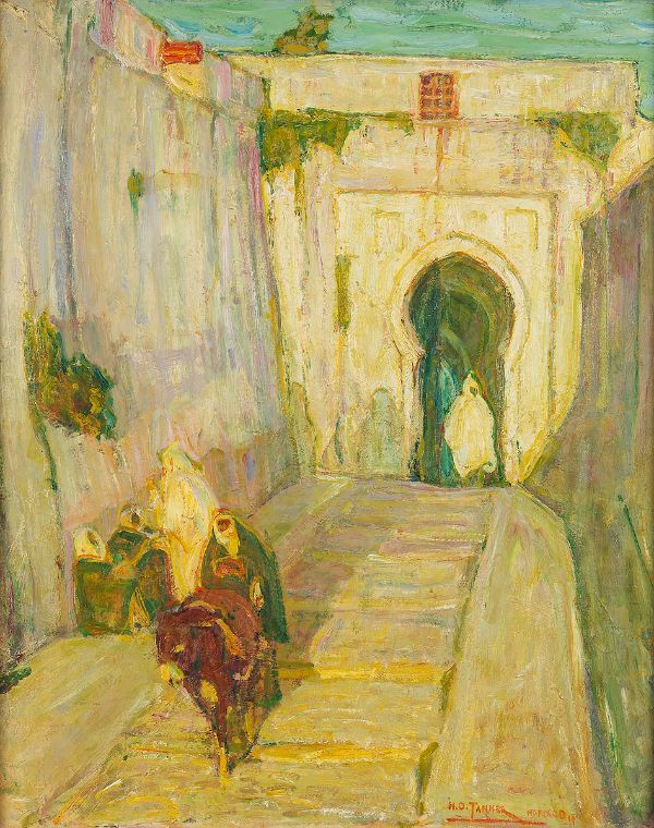 Entrance to the Casbah by Henry Ossawa Tanner | Oil Painting Reproduction
