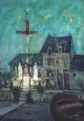 Fisherman's Devotions Etaples 1916 By Henry Ossawa Tanner