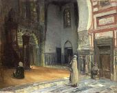 Interior of a Mosque Cairo 1897 By Henry Ossawa Tanner