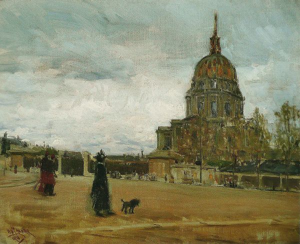 Les Invalides Paris 1896 | Oil Painting Reproduction