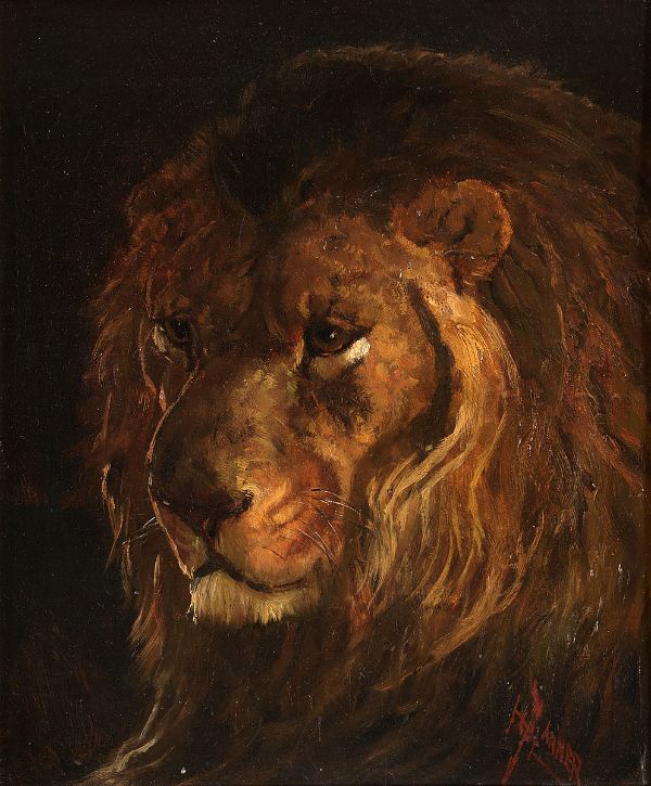 Pomp at the Philadelphia Zoo | Oil Painting Reproduction