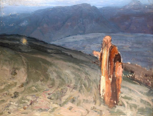 Study for Moses and the Burning Bush | Oil Painting Reproduction